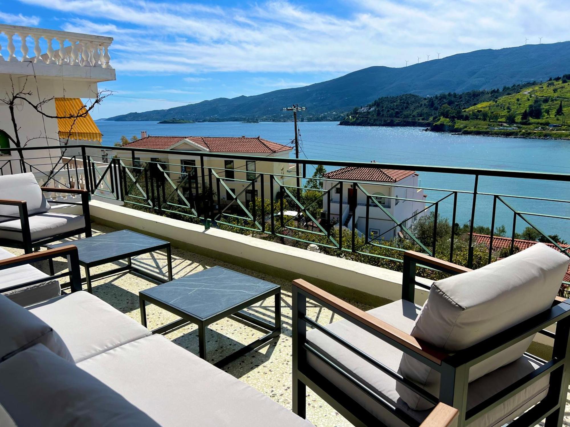 Villa Sofia Sea View Poros Town Exterior foto